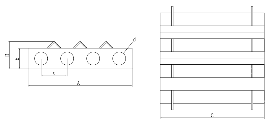 Hopper Magnets TSS Lline Drawing