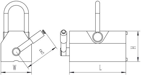 Permanent Magnet Lifter Structure